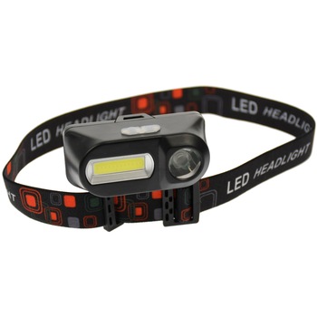 Lanterna frontala dubla, acumulator 18650 inclus si incarcare micro USB, Strong Light X2 - KX1804 Lanterna frontala dubla, acumulator 18650 inclus si incarcare micro USB, Strong Light X2 - KX1804