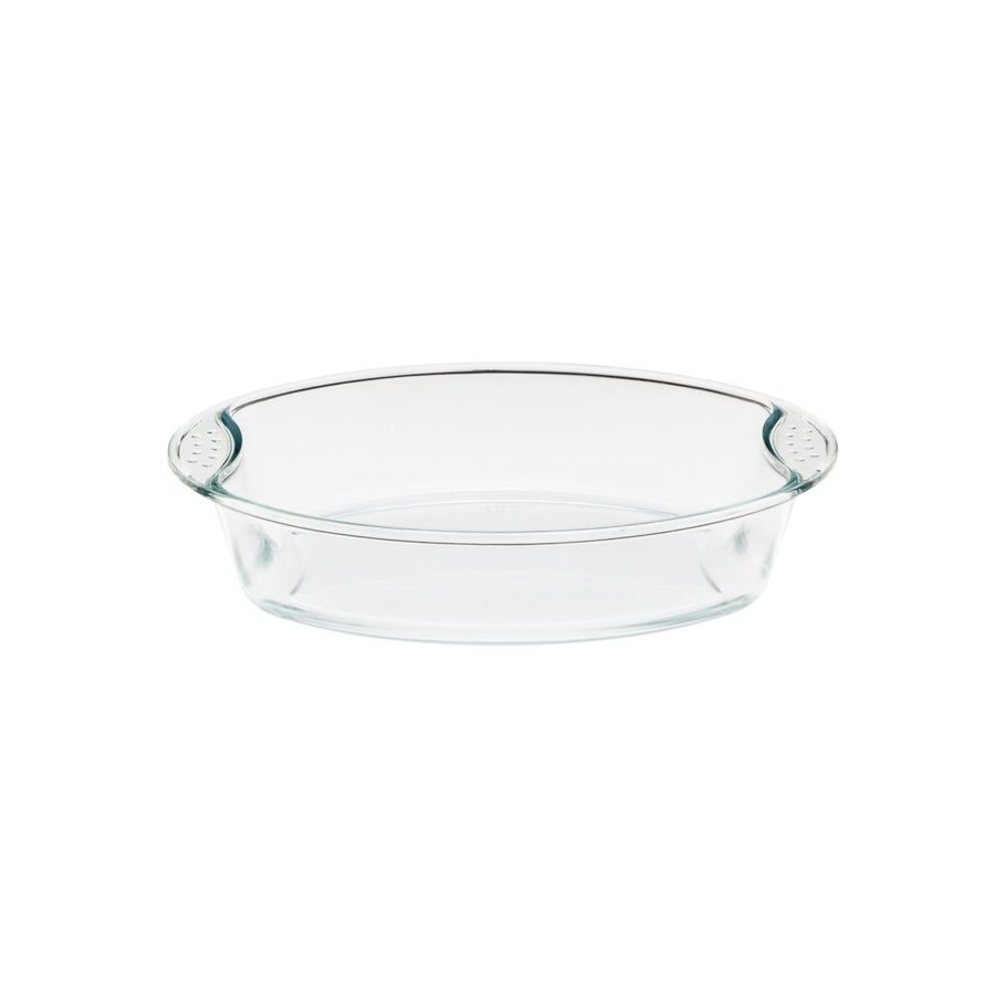 Vas termorezistent, Elekom, Sticla termorezistenta, Transparent, 2.95 l