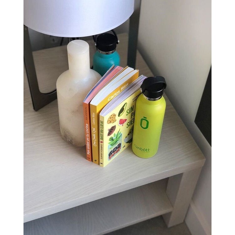 Термо бутилка Runbott Kinetico с керамичен резервоар, 600ml, Лайм - eMAG.bg