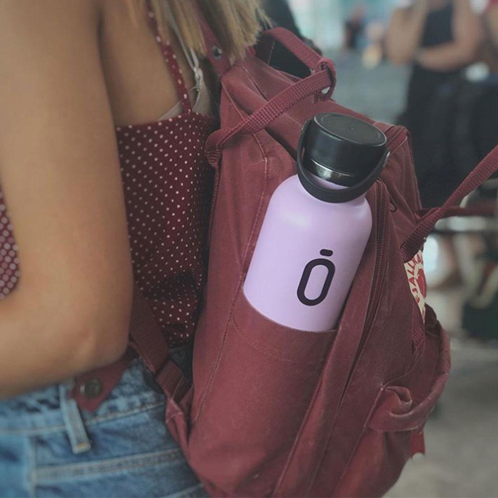 Термо бутилка Runbott Kinetico с керамичен резервоар, 600ml, Лилав ...