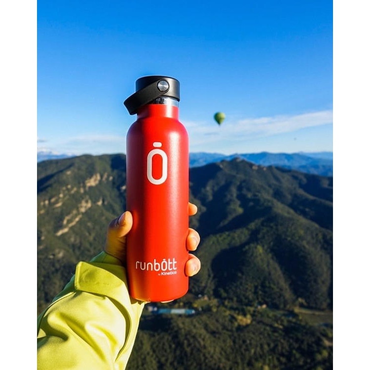 Thermo palack Runbott Kinetico kerámia tartállyal, 600ml, piros - eMAG.hu