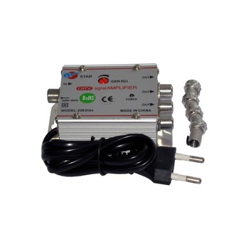 Amplificator de semnal TV 3 iesiri 8620SA3 Amplificator de semnal TV 3 iesiri 8620SA3