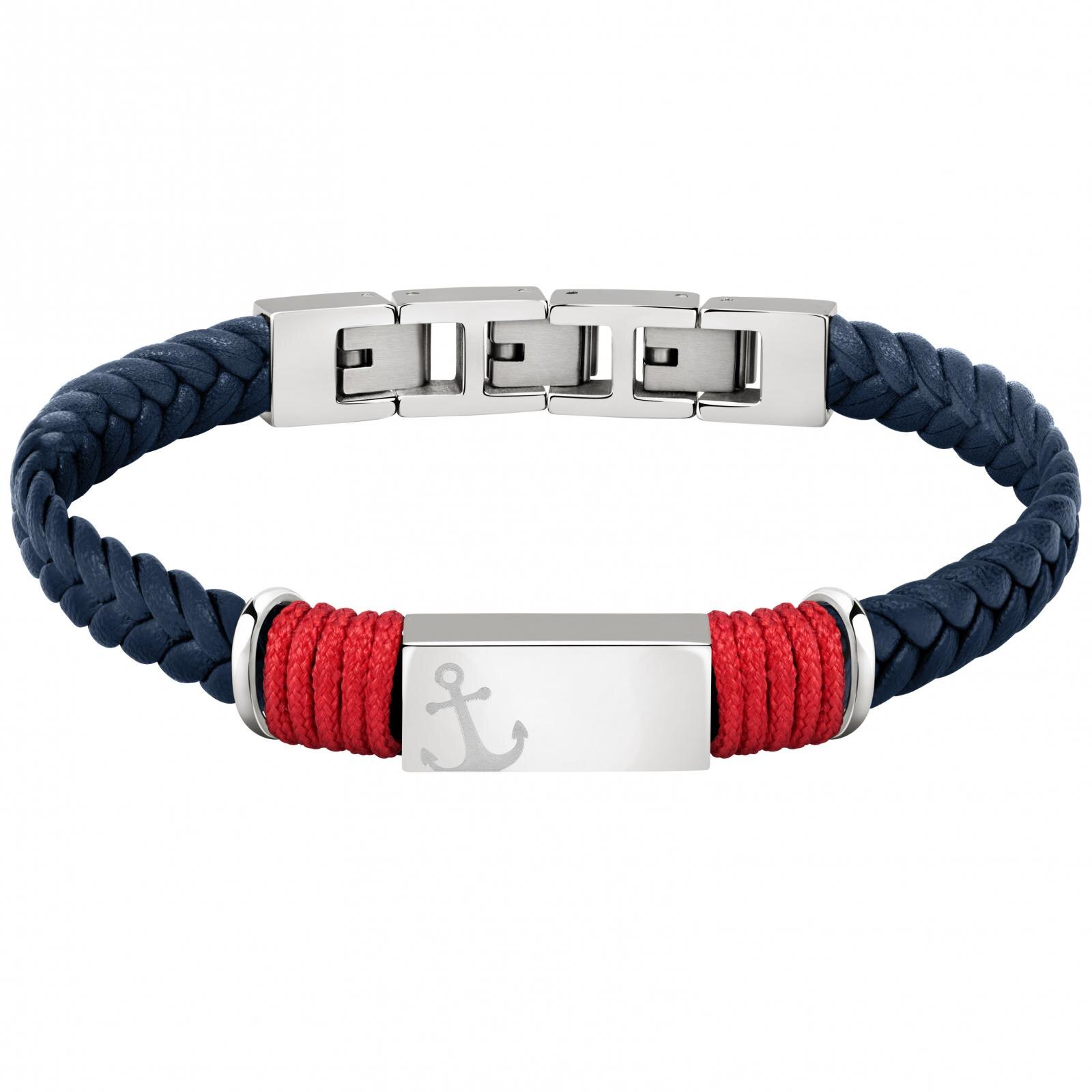 Bratara Sector SZV63, Argintiu, Albastru