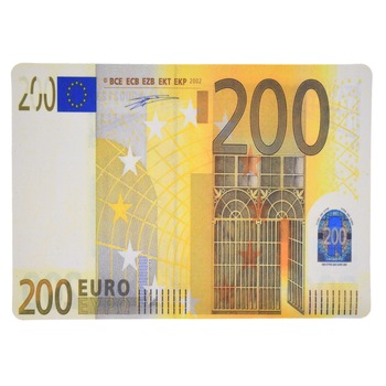 Mousepad birou bacnota 200 de Euro 28x20 cm - MOPADE200 Mousepad birou bacnota 200 de Euro 28x20 cm - MOPADE200
