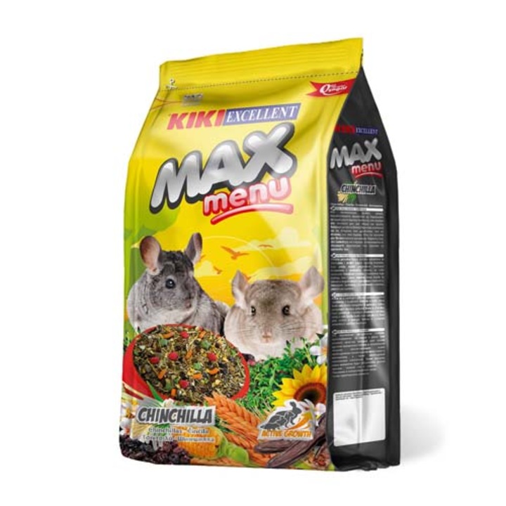 Kiki Max Menu Chinchilla 2kg csincsilla táp