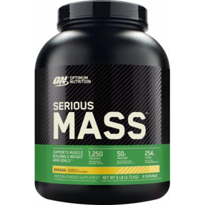 Serious Mass Optimum Nutrition ON, Банан, 2,73 кг