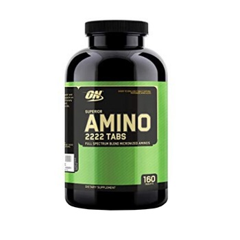 Aminoacizi BCAA, Optimum Nutrition, ON Superior AMINO 2222, 160 tablete Aminoacizi BCAA, Optimum Nutrition, ON Superior AMINO 2222, 160 tablete