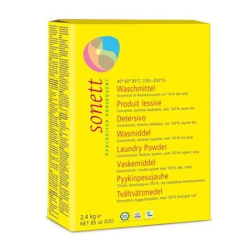 Detergent ecologic praf pentru rufe 2.4 kg