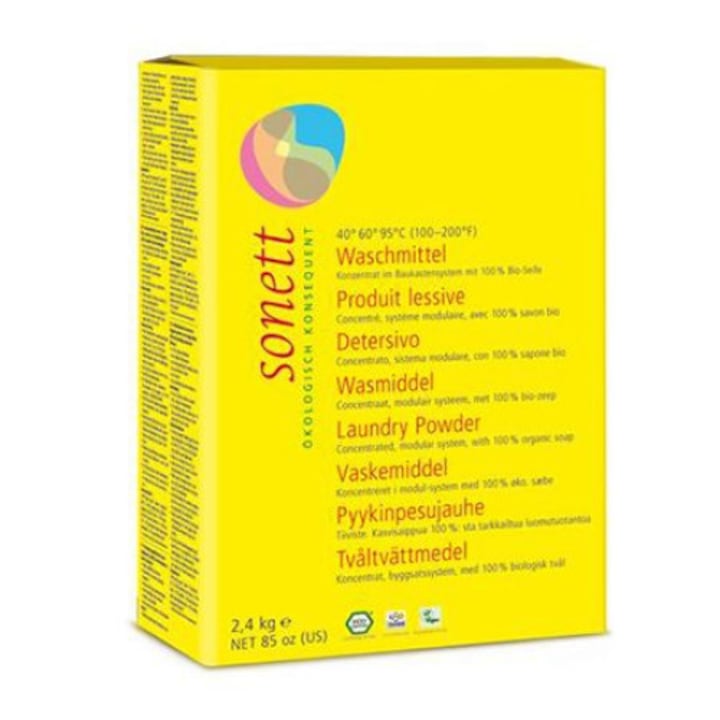 Detergent ecologic praf pentru rufe 2.4 kg