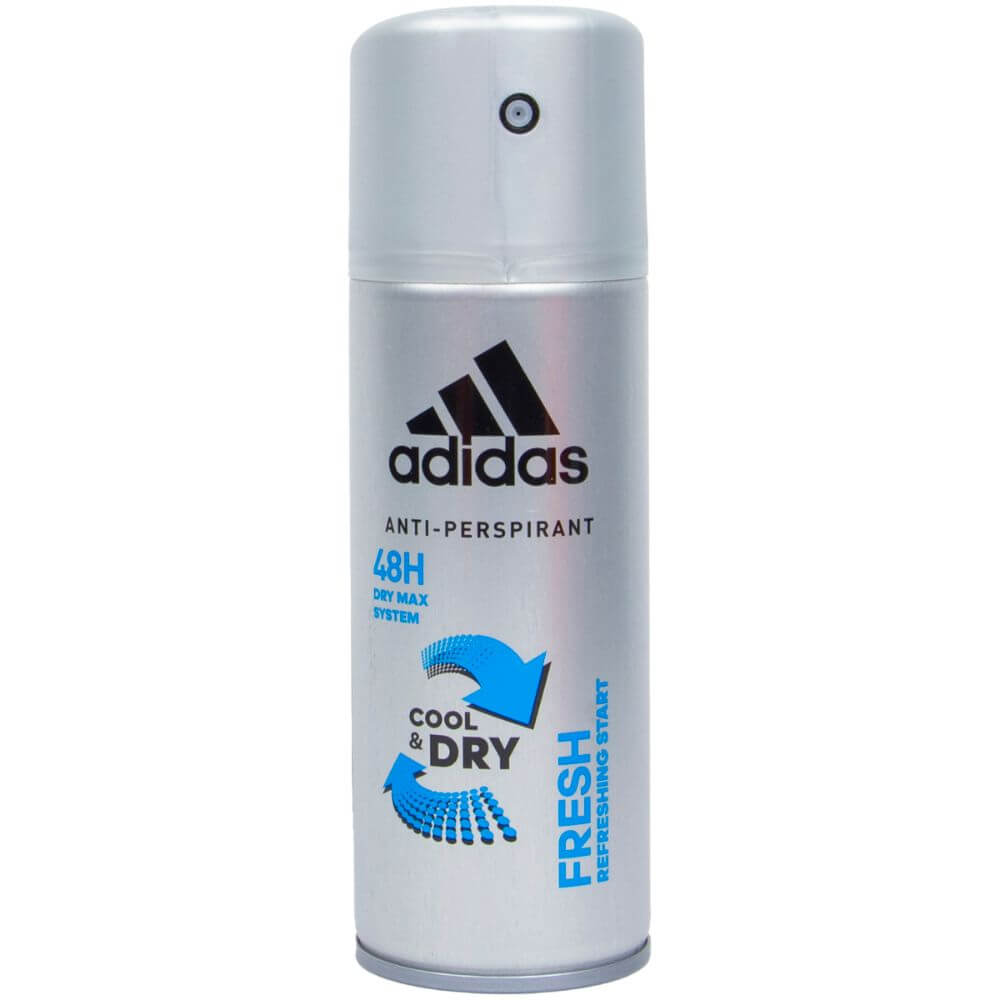 Array of I wear clothes Ventilate Spray Deodorant ADIDAS Cool Dry Fresh Refreshing Start, 150 ml - eMAG.ro