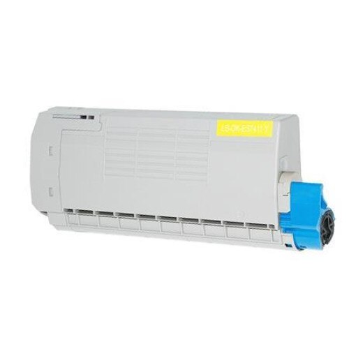 Cartus laser toner compatibil pentru OKI C5600 / C5700, 43324408, galben, 2000 pagini