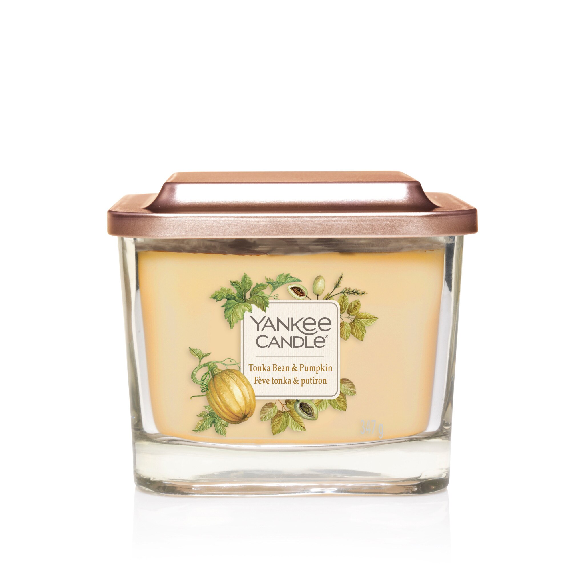 Lumanare Parfumata Elevation Collection Borcan Mediu Tonka Bean & Pumpkin, Yankee Candle