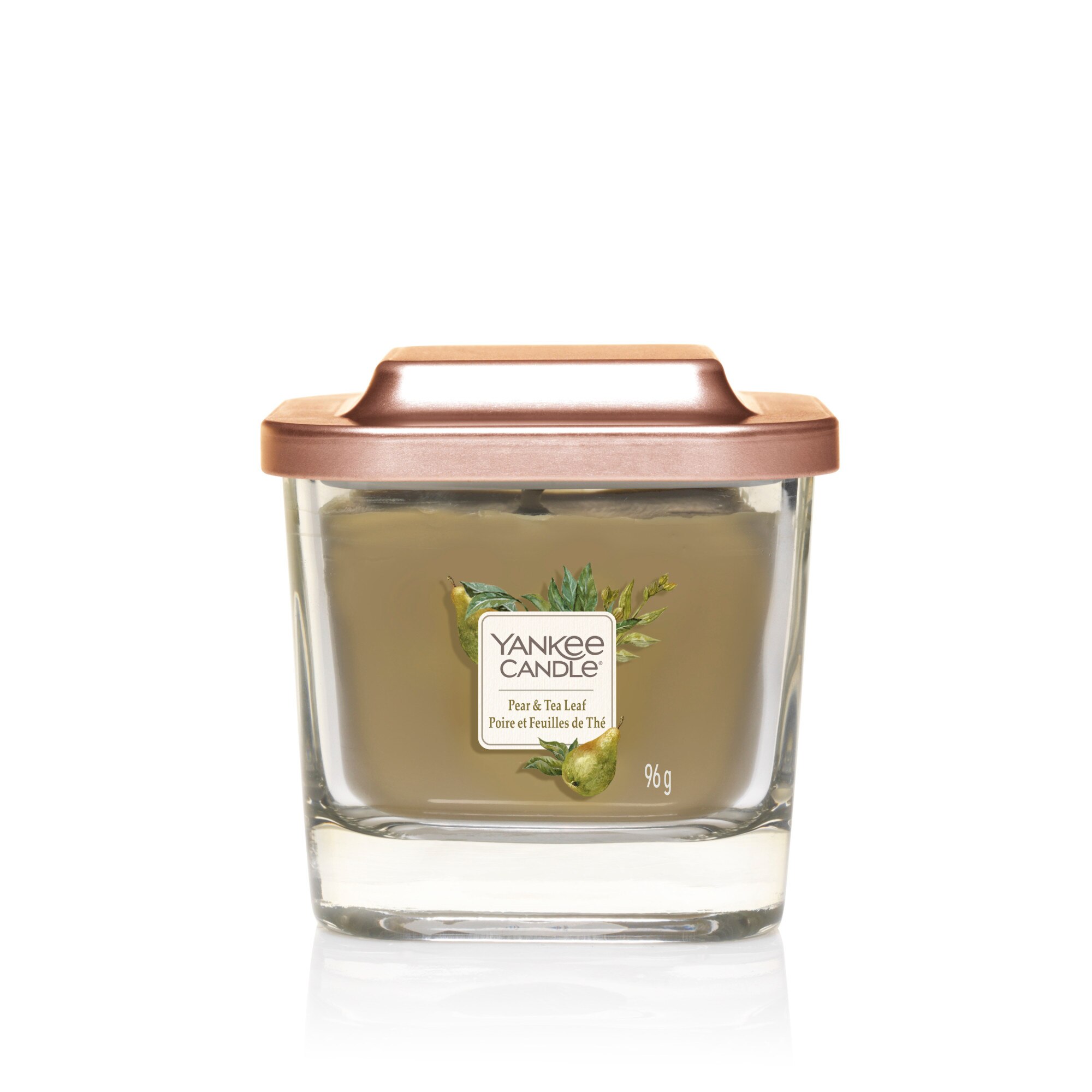 Lumanare Parfumata Elevation Collection Borcan Mic Pear & Tea Leaf, Yankee Candle