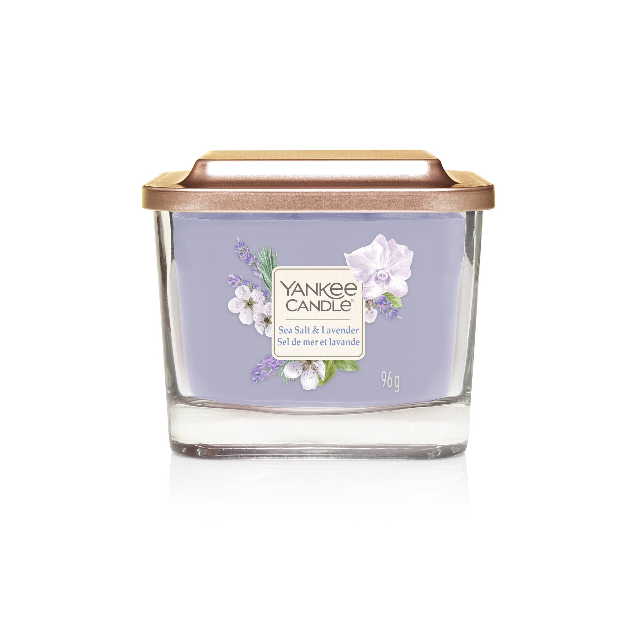 Lumanare Parfumata Elevation Collection Borcan Mic Sea Salt & Lavender, Yankee Candle