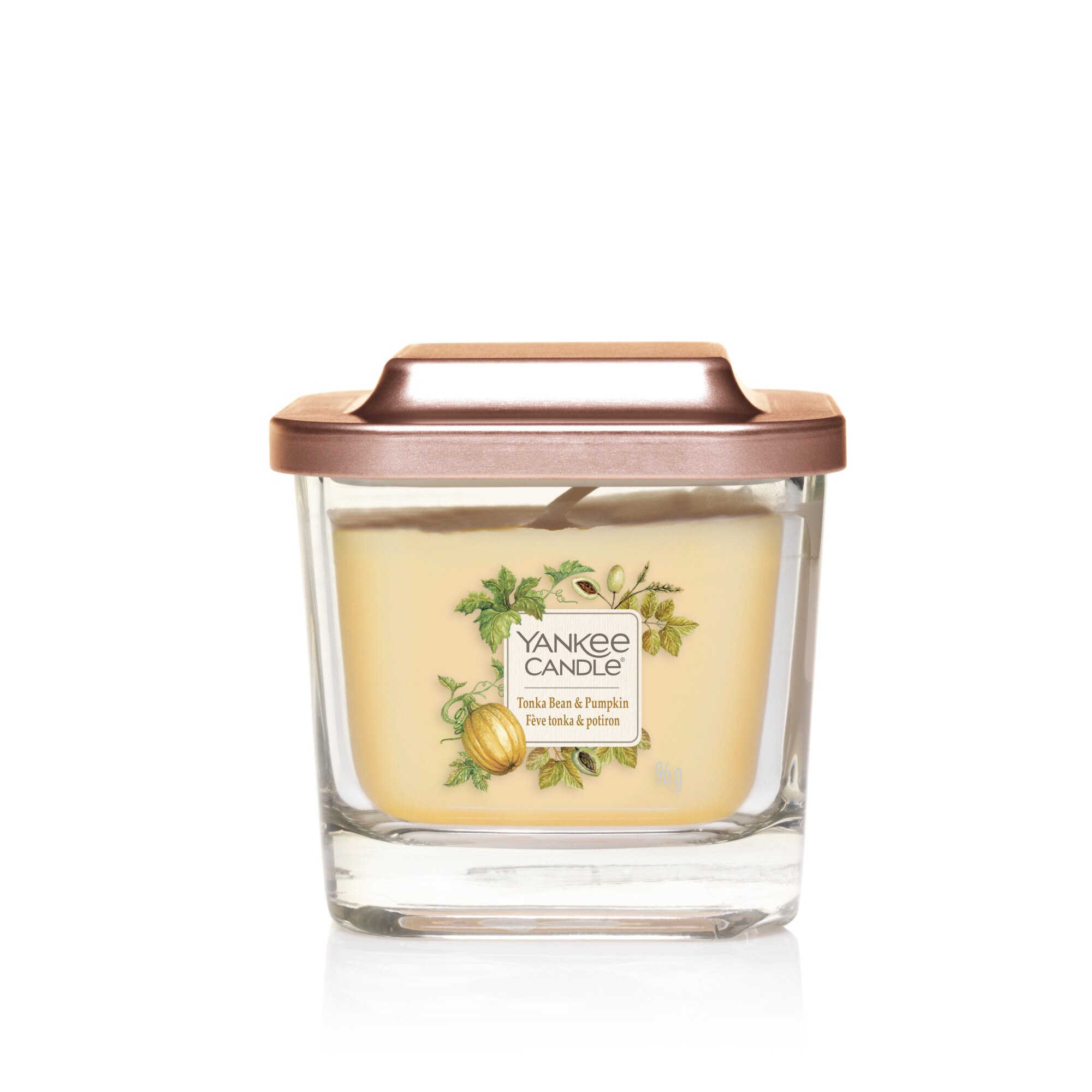 Lumanare Parfumata Elevation Collection Borcan Mic Tonka Bean & Pumpkin, Yankee Candle