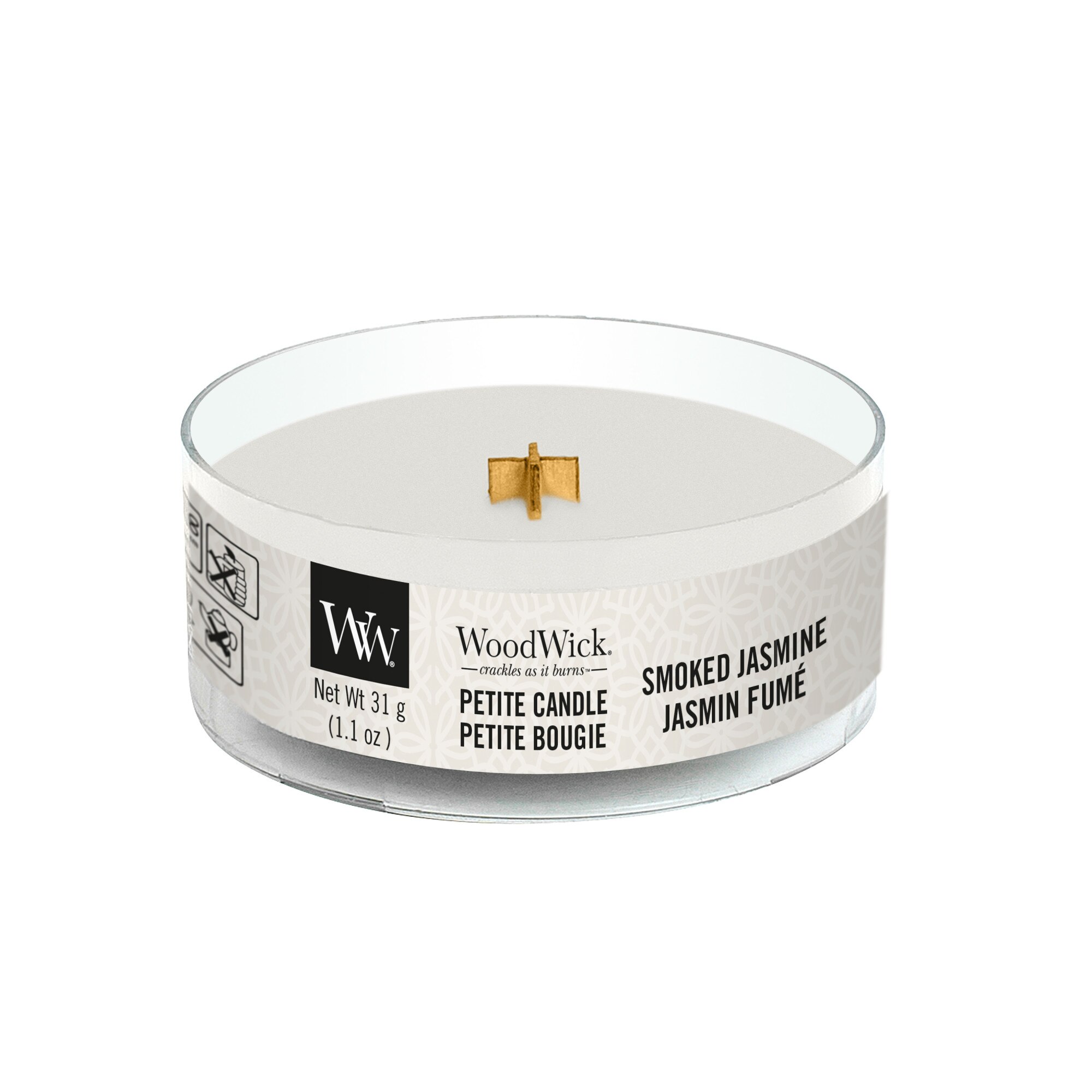 Lumanare Parfumata Petite Smoked Jasmine, WoodWick®