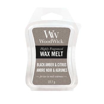 Ceara parfumata Black Amber & Citrus, WoodWick® Ceara parfumata Black Amber & Citrus, WoodWick®
