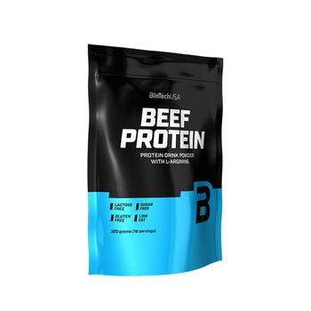 Pudra Energizanta Din Proteina De Vita Biotech Usa Beef Protein Ciocolata Si Nuca De Cocos 0.500 Kg Pudra Energizanta Din Proteina De Vita Biotech Usa Beef Protein Ciocolata Si Nuca De Cocos 0.500 Kg