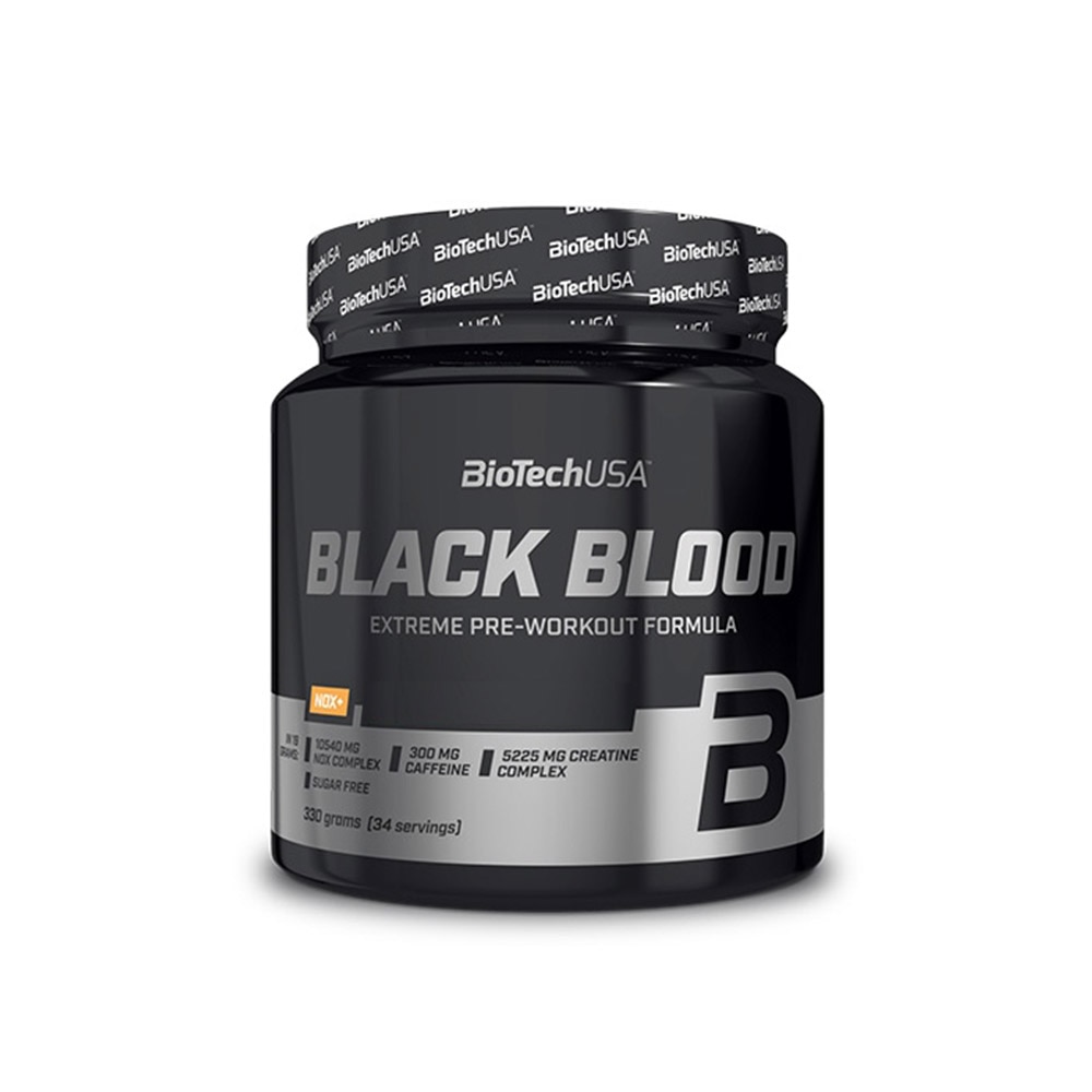 Pudra energizanta Biotech Usa Black Blood Nox+ Portocale Rosii 0.330 Kg
