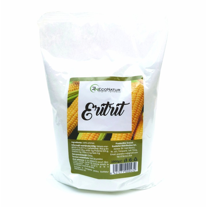 Eritrit indulcitor natural 1kg EcoNatur