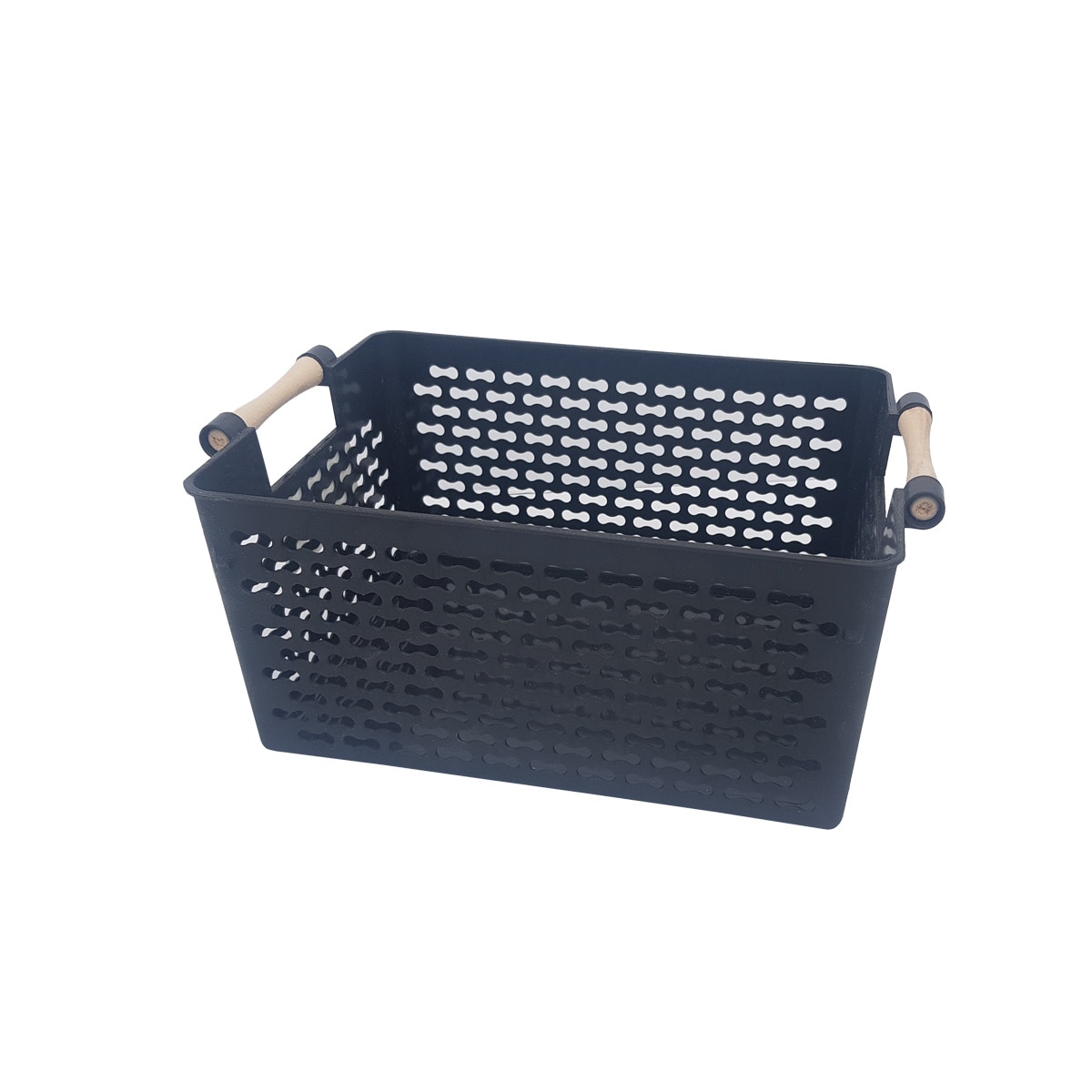 Cos depozitare, Indecor, 15 X 30 X 12cm, negru