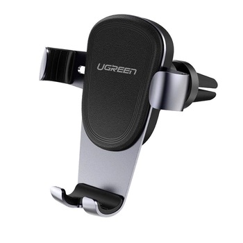 Suport Auto UGREEN Gravity pentru telefonul, 4.7 - 6.5 Inch, Negru/Argintiu Suport Auto UGREEN Gravity pentru telefonul, 4.7 - 6.5 Inch, Negru/Argintiu