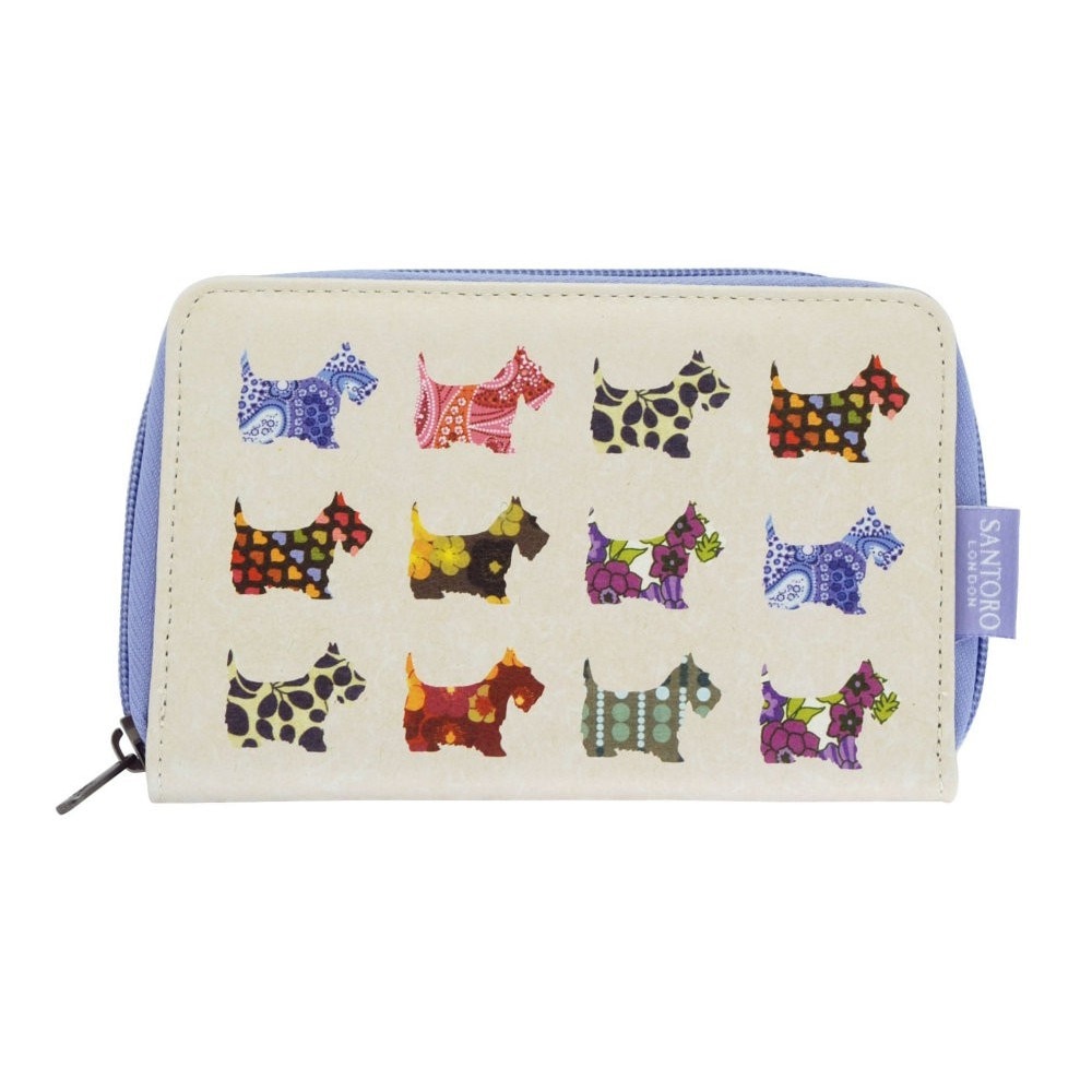 Portofel Eclectic cu fermoar Scottie Dogs