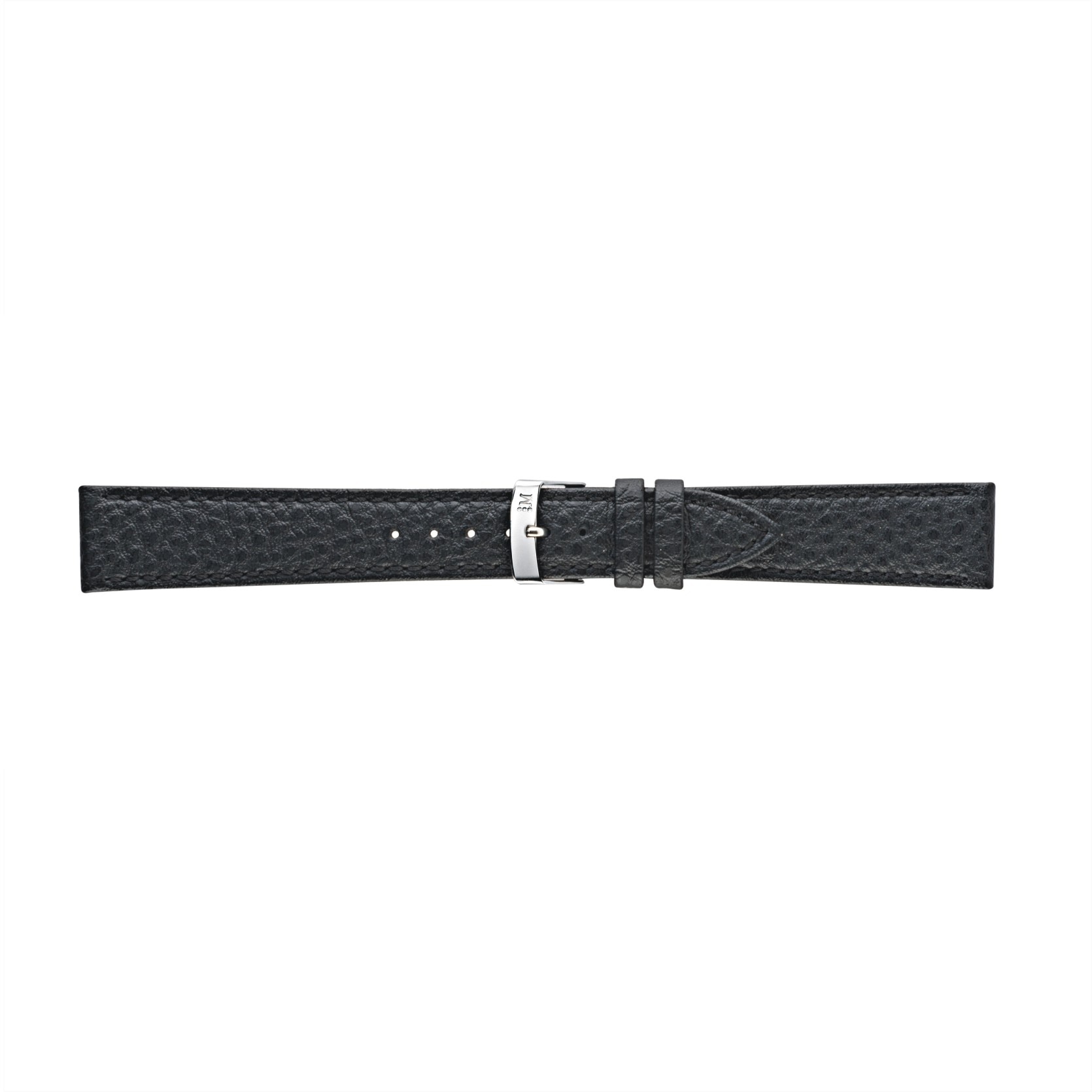 Curea Morellato A01X4936C21019CR20, piele naturala, negru, latime 20mm