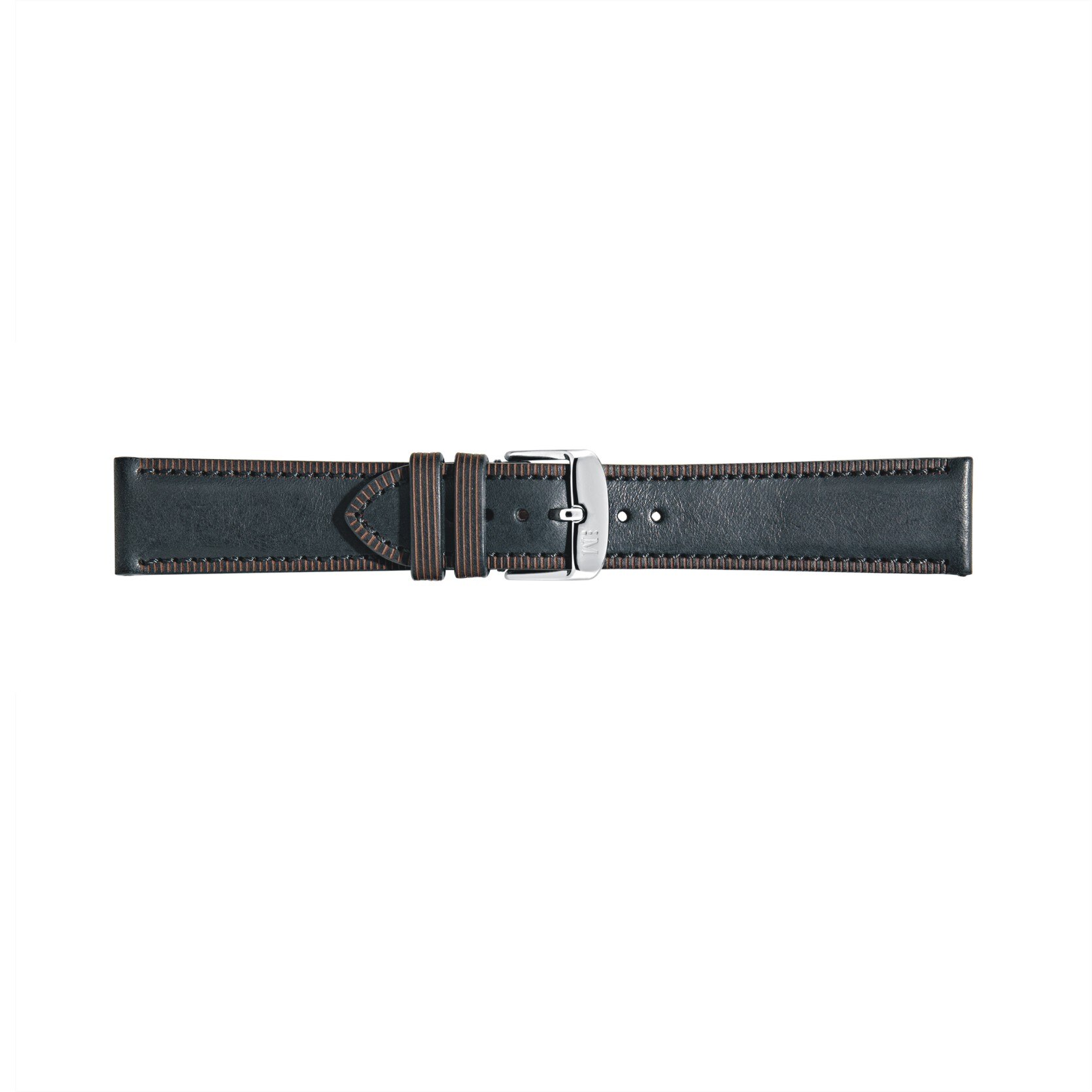 Curea Morellato A01X5046B71019CR20, piele naturala, negru, latime 20mm