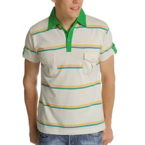 Tricou Luca Polo pentru barbati, Alb, M