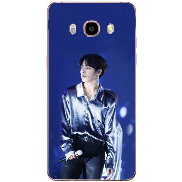 Husa din Silicon, BTS Jeon jungkook pentru Samsung Galaxy J5 (2016), Multicolor