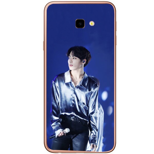 Husa din Silicon, BTS Jeon jungkook pentru Samsung Galaxy J4 Plus, Multicolor