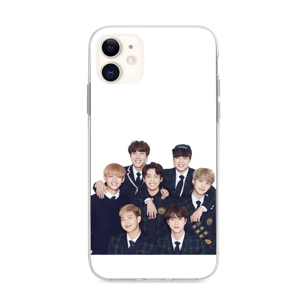 Husa din Silicon, Bts Gang pentru iPhone 11, Multicolor