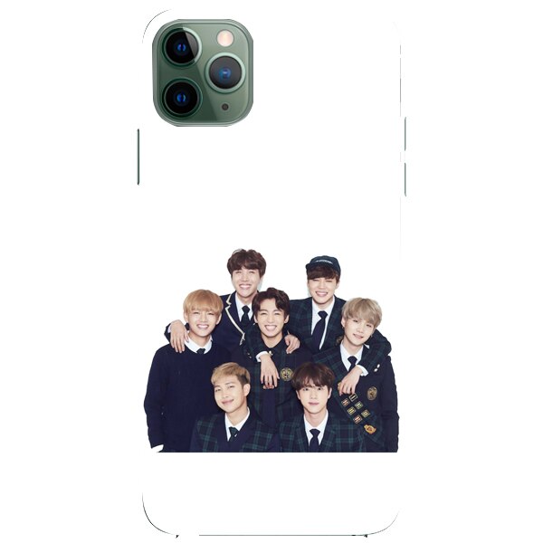 Husa din Silicon, Bts Gang pentru iPhone 11 Pro, Multicolor