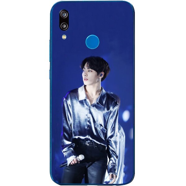Husa din Silicon, BTS Jeon jungkook pentru Huawei P20 Lite, Multicolor