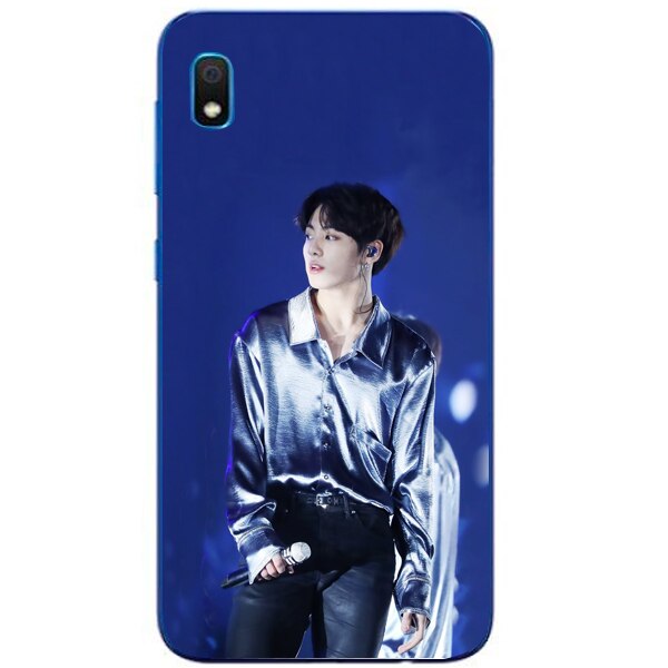 Husa din Silicon, BTS Jeon jungkook pentru Samsung Galaxy A10, Multicolor