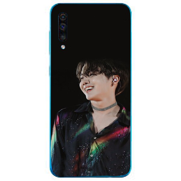 Husa din Silicon, BTS J-hHope pentru Samsung Galaxy A70, Multicolor