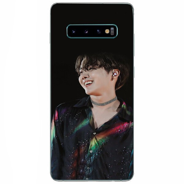 Husa din Silicon, BTS J-hHope pentru Samsung Galaxy S10 Plus, Multicolor