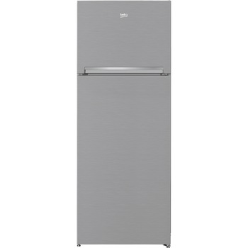 Frigider cu doua usi Beko RDNE455K30ZXBN, 406 l, No Frost, EverFresh+, Clasa F, H 185 cm, Argintiu Frigider cu doua usi Beko RDNE455K30ZXBN, 406 l, No Frost, EverFresh+, Clasa F, H 185 cm, Argintiu
