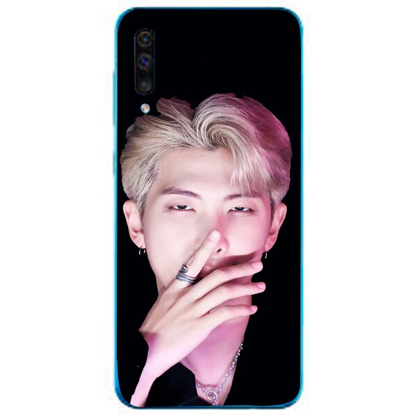 Husa din Silicon, BTS Kim Nam joom pentru Samsung Galaxy A50, Multicolor