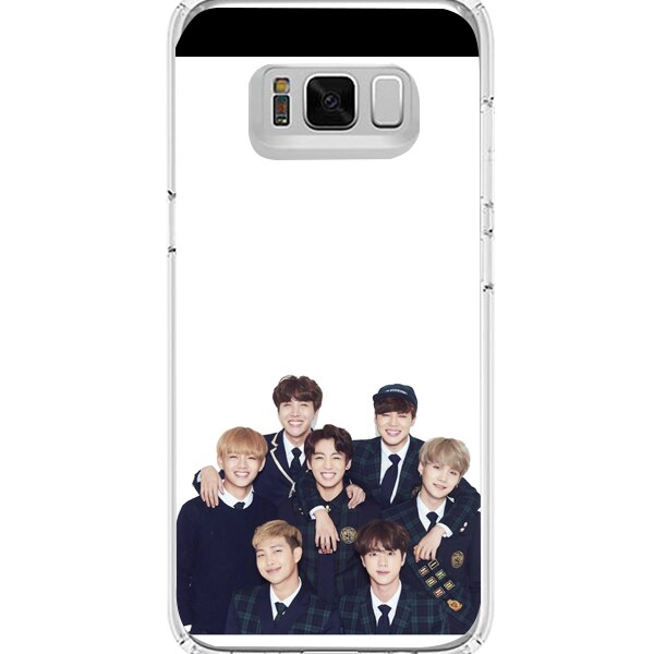 Husa din Silicon, Bts Gang pentru Samsung Galaxy S8, Multicolor
