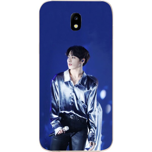 Husa din Silicon, BTS Jeon jungkook pentru Samsung Galaxy J5 (2017), Multicolor