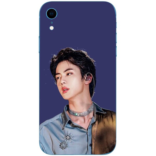 Husa din Silicon, BTS Jin pentru iPhone XR, Multicolor