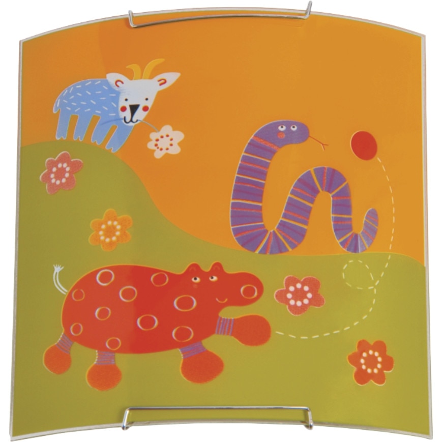 Aplica Klausen Dino 275, Multicolor, KL 5987, E27, 1x11 W