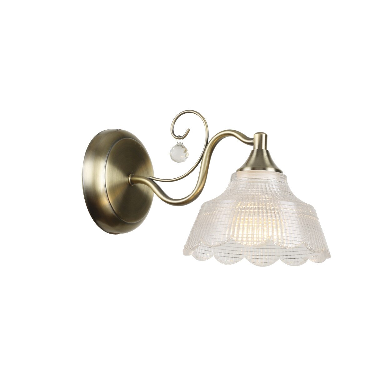 Aplica Klausen Vanessa Ap1, Bronz, KL 6636, E14, 1x7 W