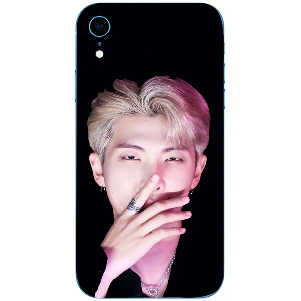 Husa din Silicon, BTS Kim Nam joom pentru iPhone XR, Multicolor