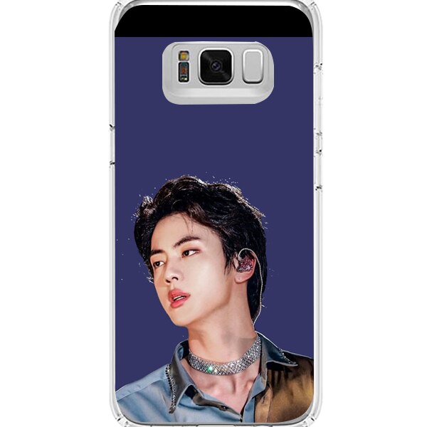 Husa din Silicon, BTS Jin pentru Samsung Galaxy S8, Multicolor
