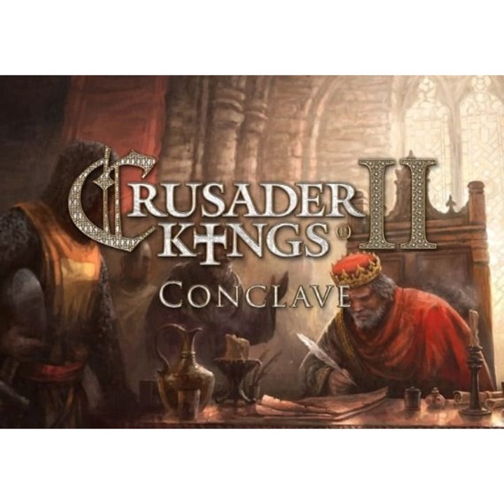 Joc Crusader Kings II - Conclave DLC Steam Key Global PC (Cod Activare Instant)