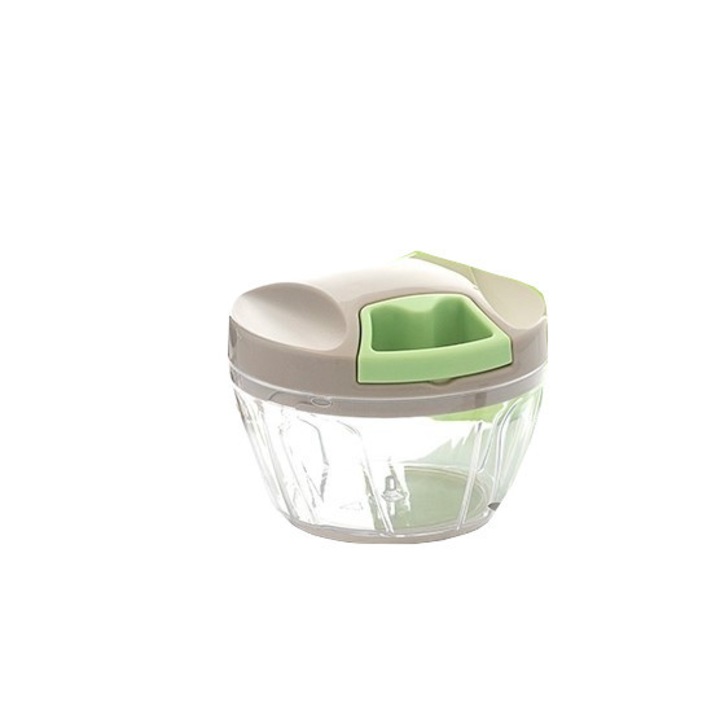 BellFyd Professional Mini Zöldségaprító, Kötélhajtással, Űrtartalom 400 ml