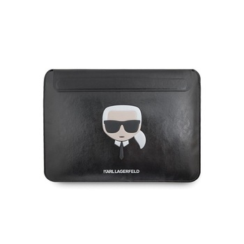 Husa Originala Karl Lagerfeld Compatibila Cu Laptop Macbook Pro Air 13,3 Inch Negru Piele Ecologica Inchidere Magnetica Husa Originala Karl Lagerfeld Compatibila Cu Laptop Macbook Pro Air 13,3 Inch Negru Piele Ecologica Inchidere Magnetica